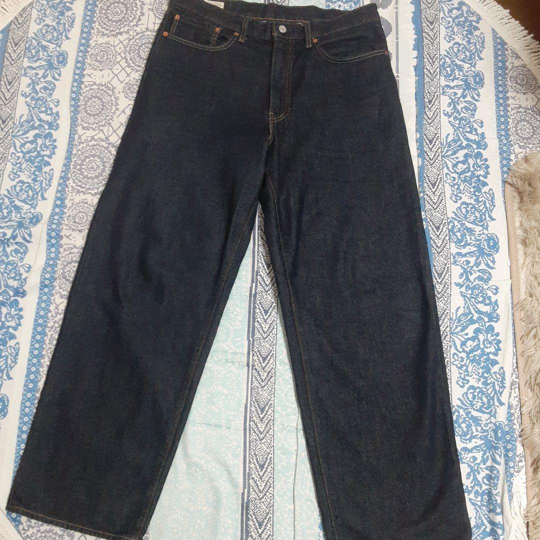 【美品】Levi's　プレミアム　578™ バギージーンズ　濃紺　W34L32