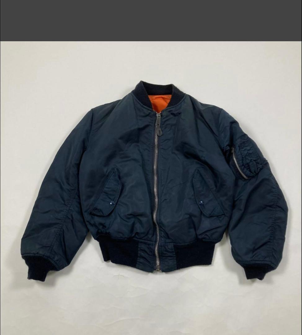 ★ USA製 90s ヴィンテージ ALPHA アルファ ブルゾン MA-1