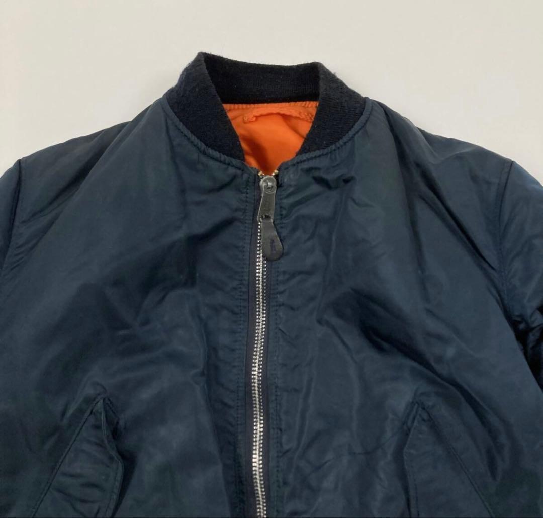 ★ USA製 90s ヴィンテージ ALPHA アルファ ブルゾン MA-1