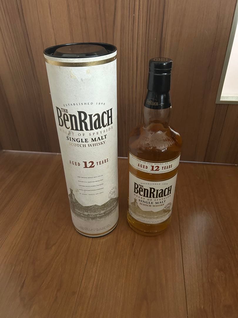 ベンリアック12年旧ボトル