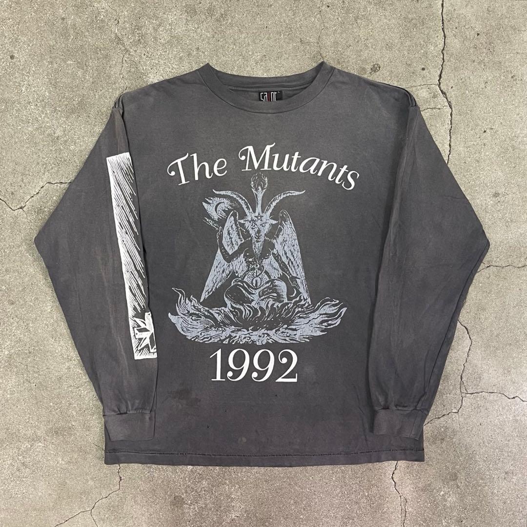 トップス SAINT Mxxxxxx LS TEE THE MUTANTS BLACK