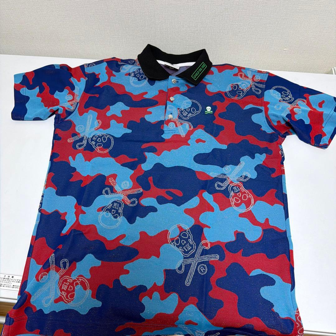 MARK & LONA 迷彩ポロシャツ