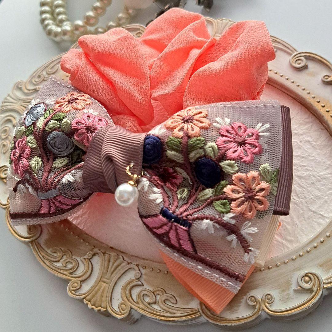 いつな⭐︎様お取引中⭐3039⭐❣️大人可愛い華やかアクセ❣️オリジナル✴インド