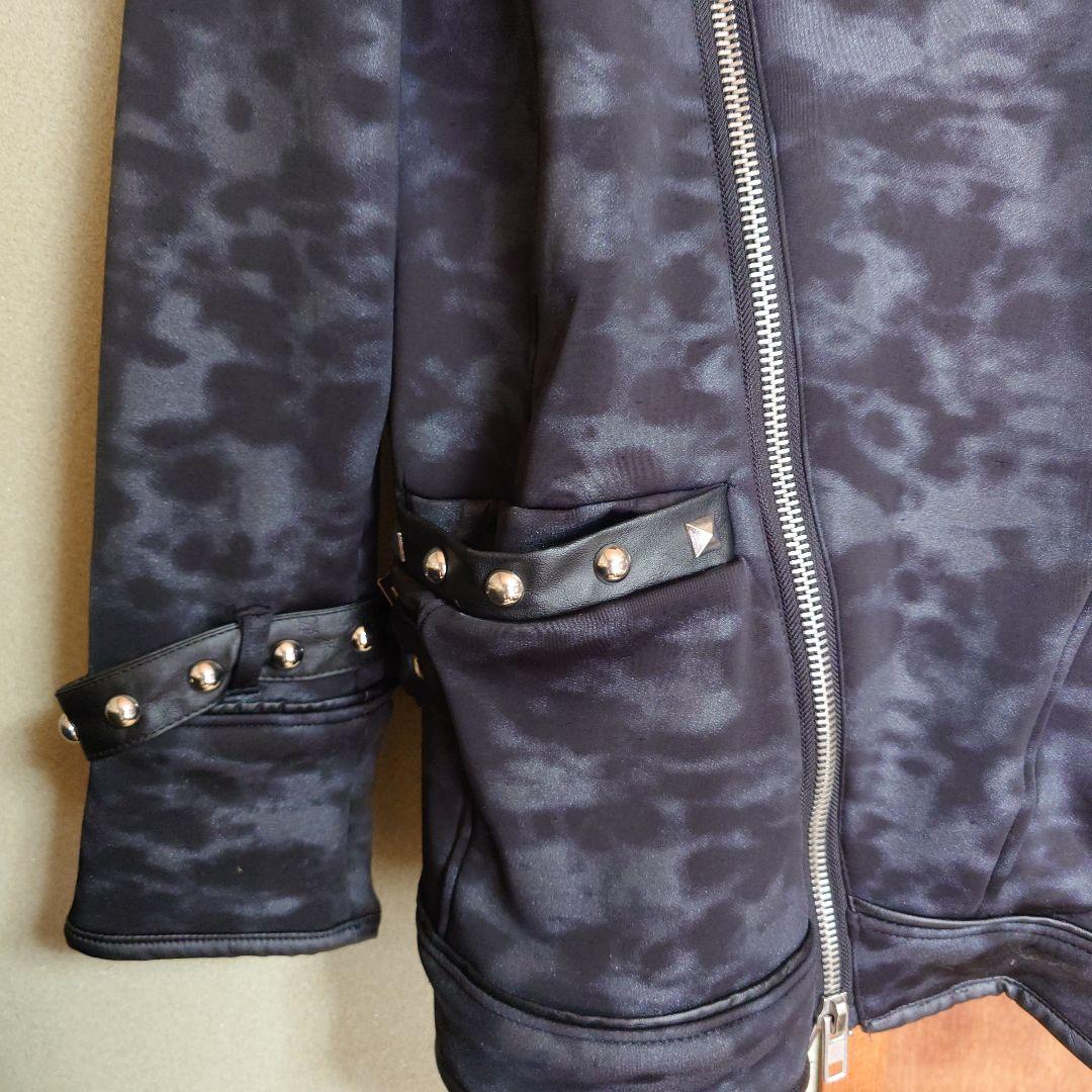 未使用に近い SEX POT ReVeNGe ミリタリー柄 コート ブルゾン