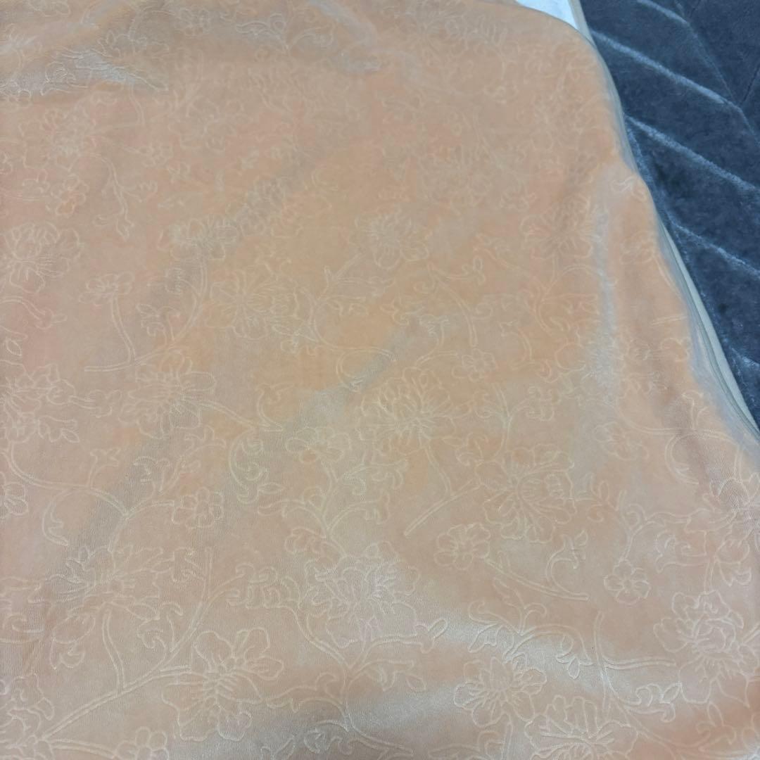 花柄リバーシブルブランケット