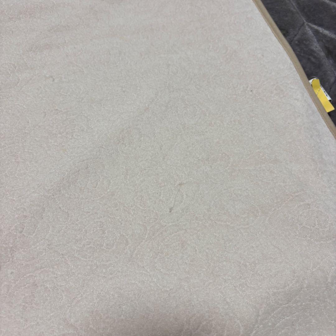 花柄リバーシブルブランケット