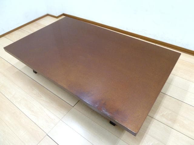 輪島塗 漆塗り 座卓 W1500×D900×H340mm 天然木 ちゃぶ台 机