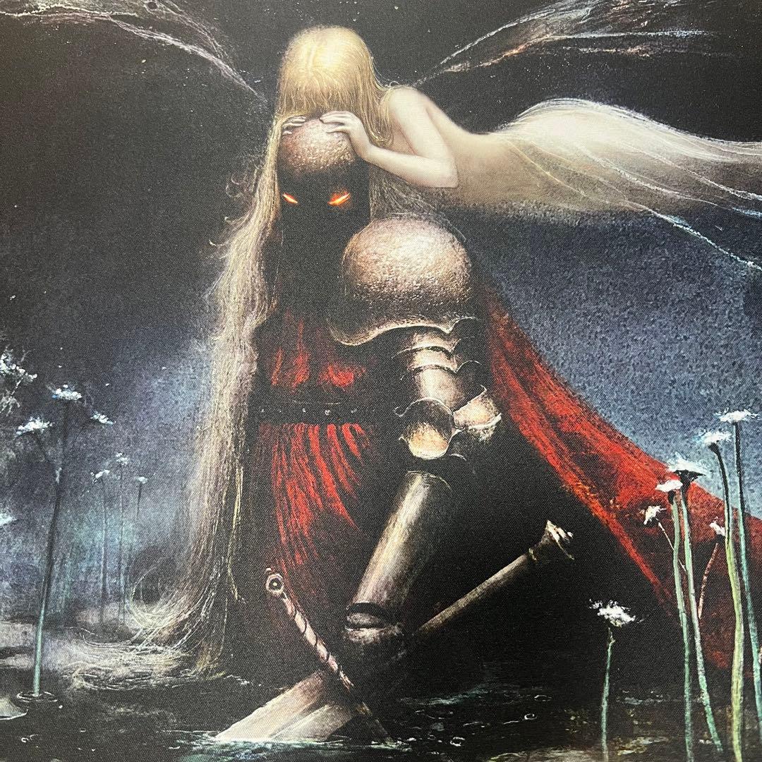 MTG 誘惑蒔き サイン入りプレイマット