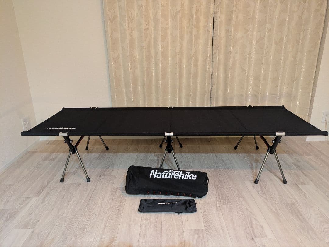 【超美品】Naturehike 軽量アルミ2wayコット