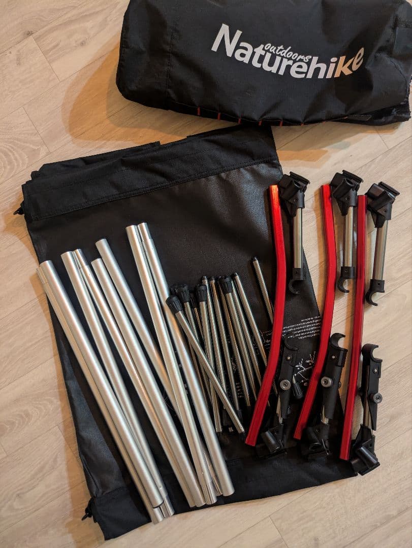 【超美品】Naturehike 軽量アルミ2wayコット