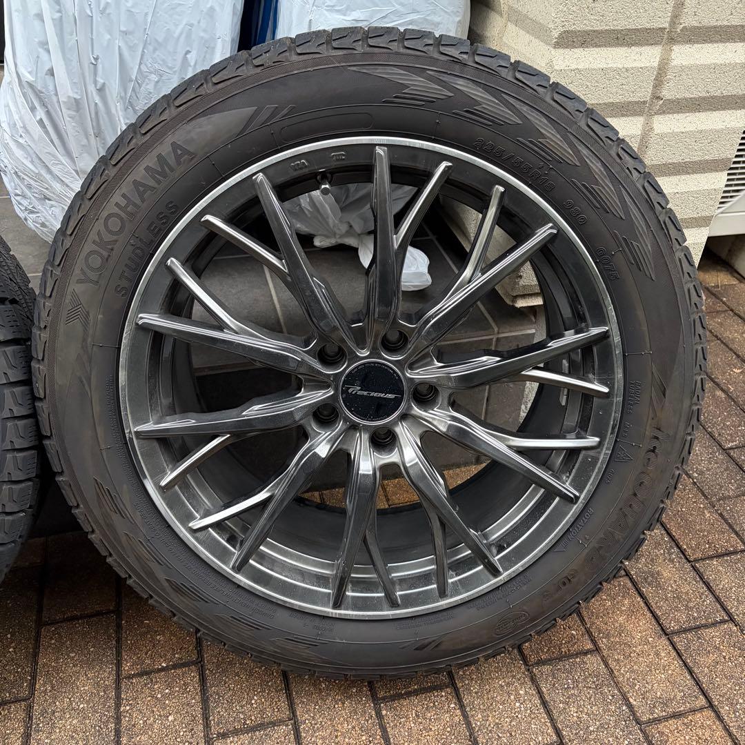ななと225/55R18 G075 スタッドレス プレシャスHM-2 4本