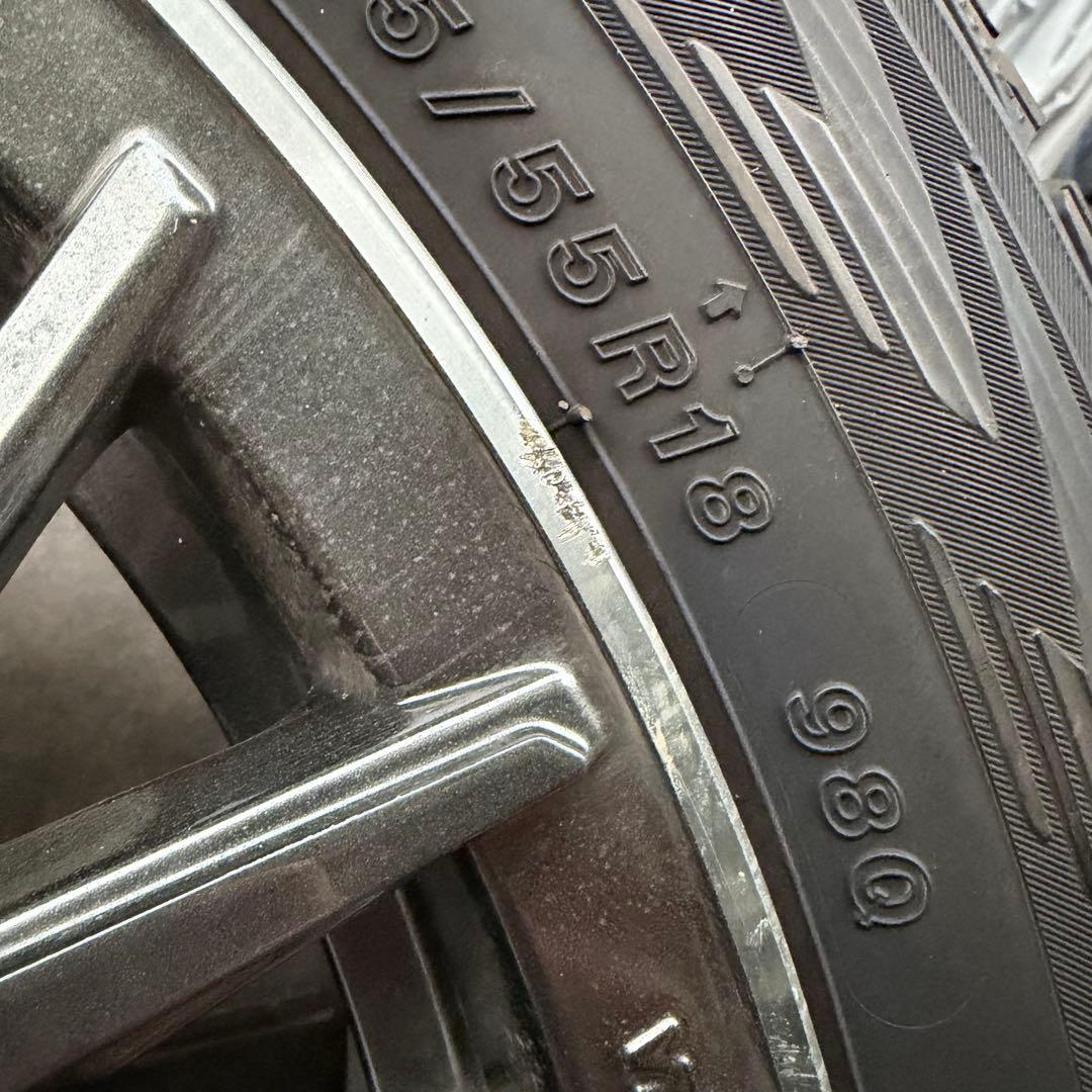 ななと225/55R18 G075 スタッドレス プレシャスHM-2 4本