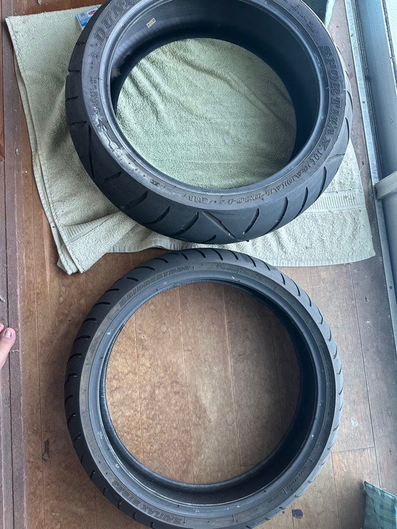 cb400sf 適合 リア フロント タイヤ2本セット