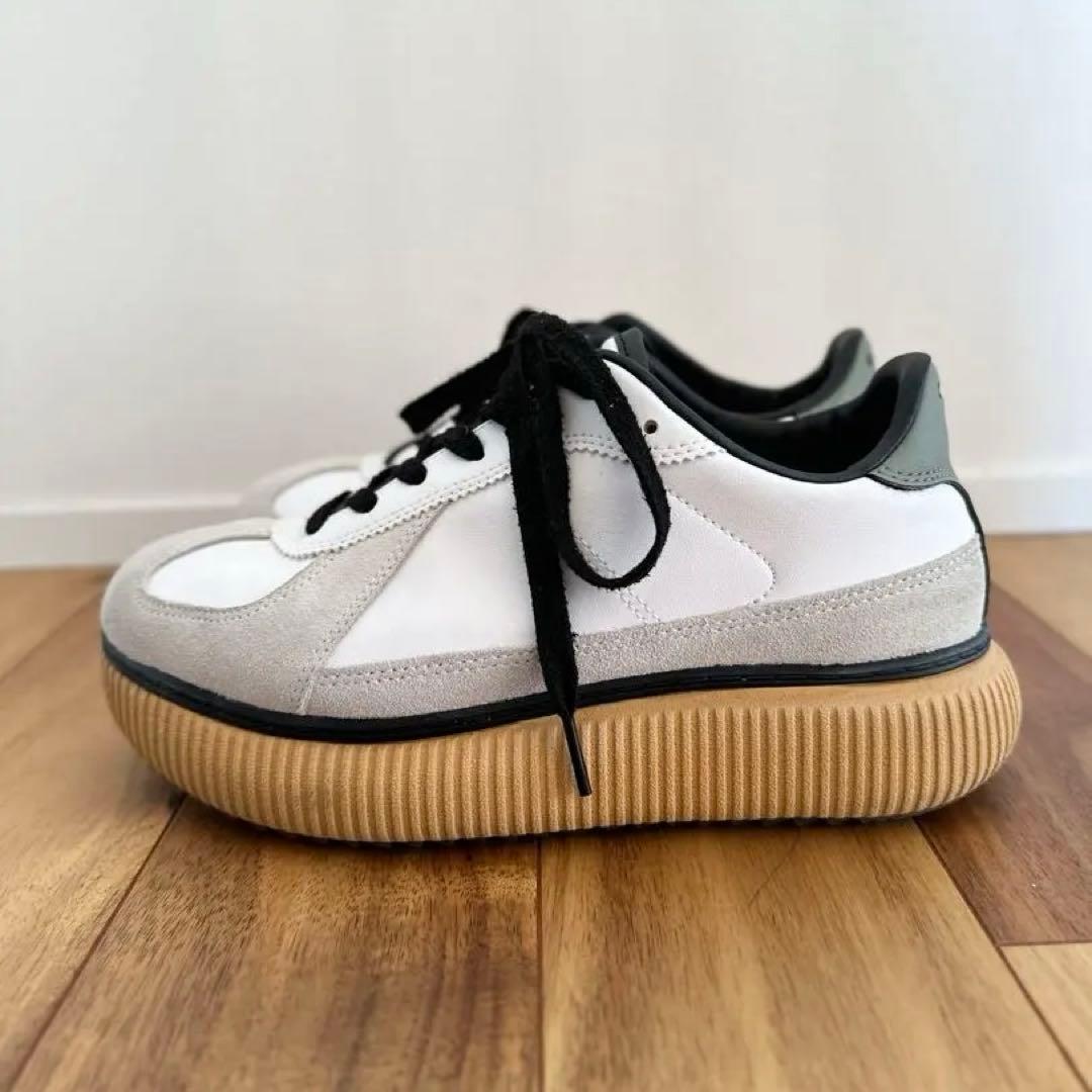 Onitsuka Tiger デレシティ ホワイト/グリーン 24.5㎝