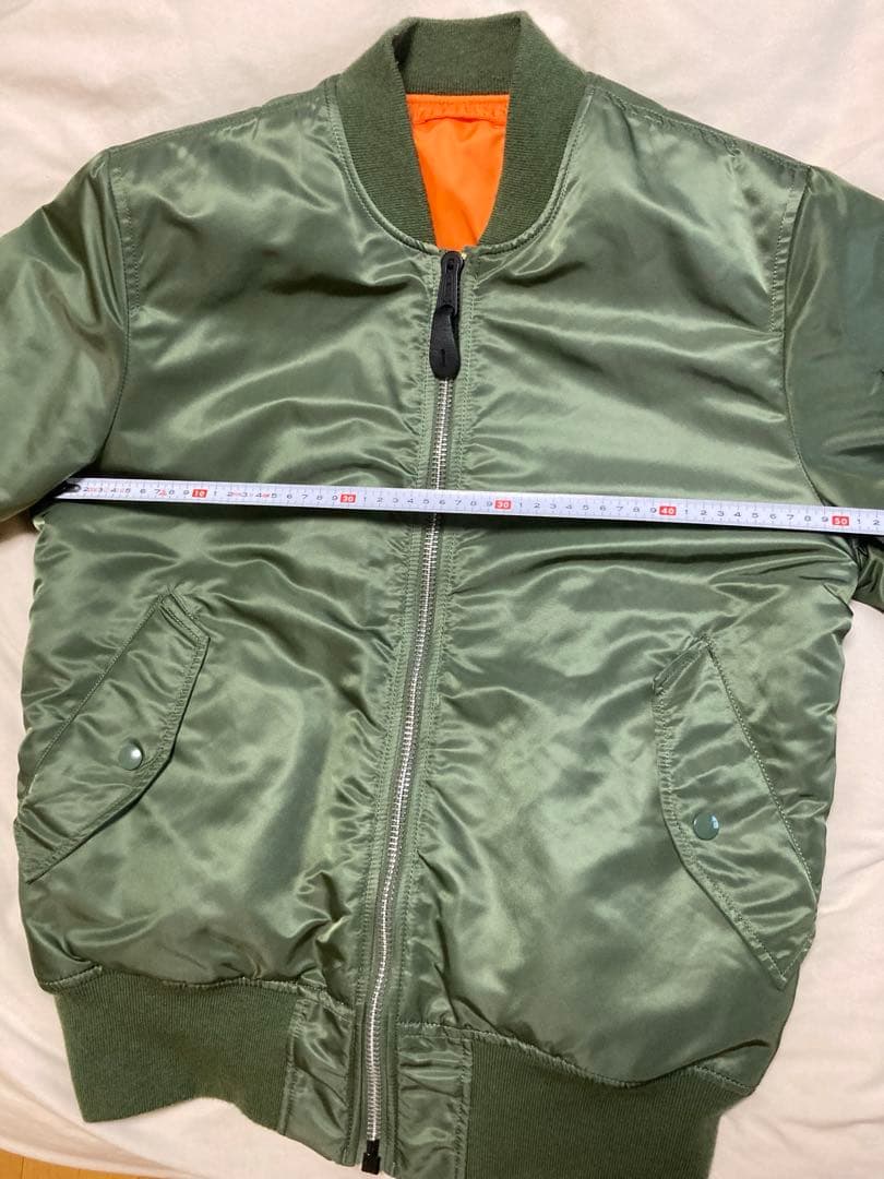 ALPHA MA-1 フライトジャケット セージグリーン