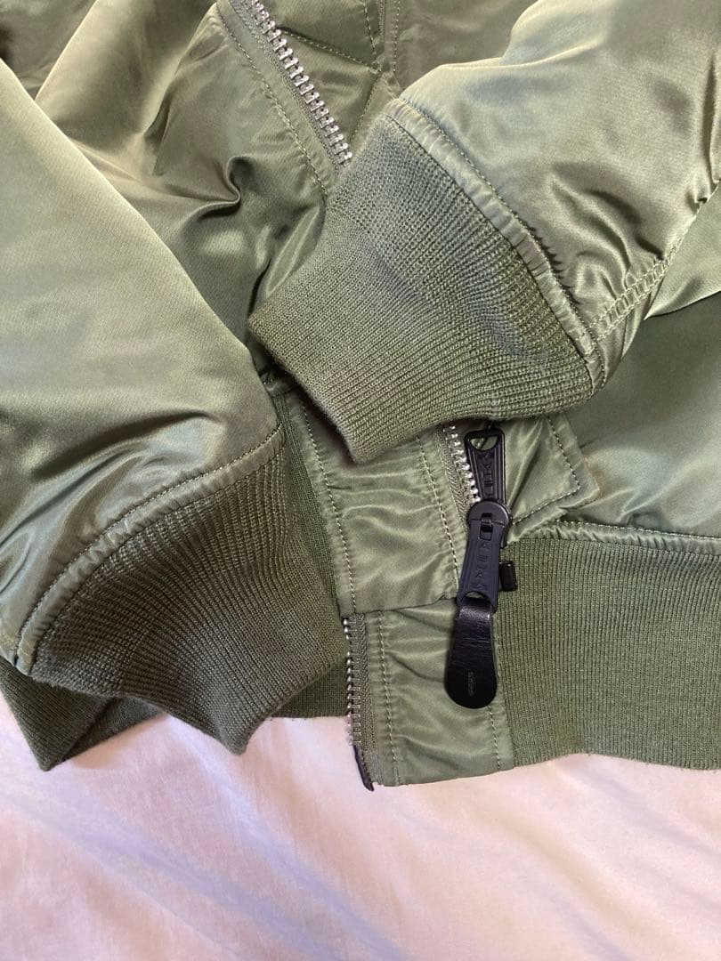 ALPHA MA-1 フライトジャケット セージグリーン