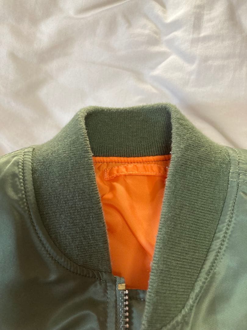 ALPHA MA-1 フライトジャケット セージグリーン