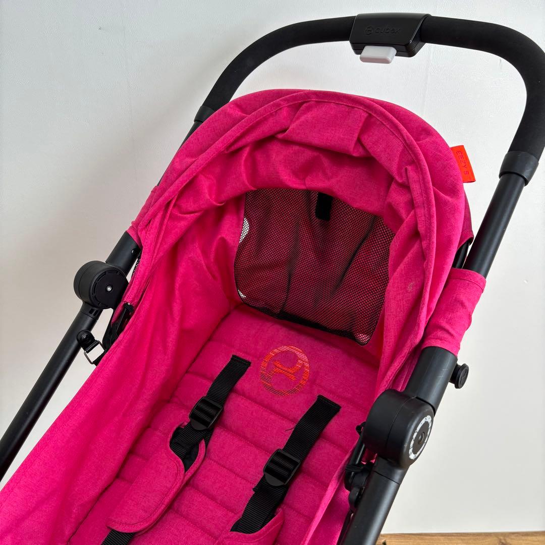 美品　サイベックス　cybex EEZY S パッションピンク ベビーカー
