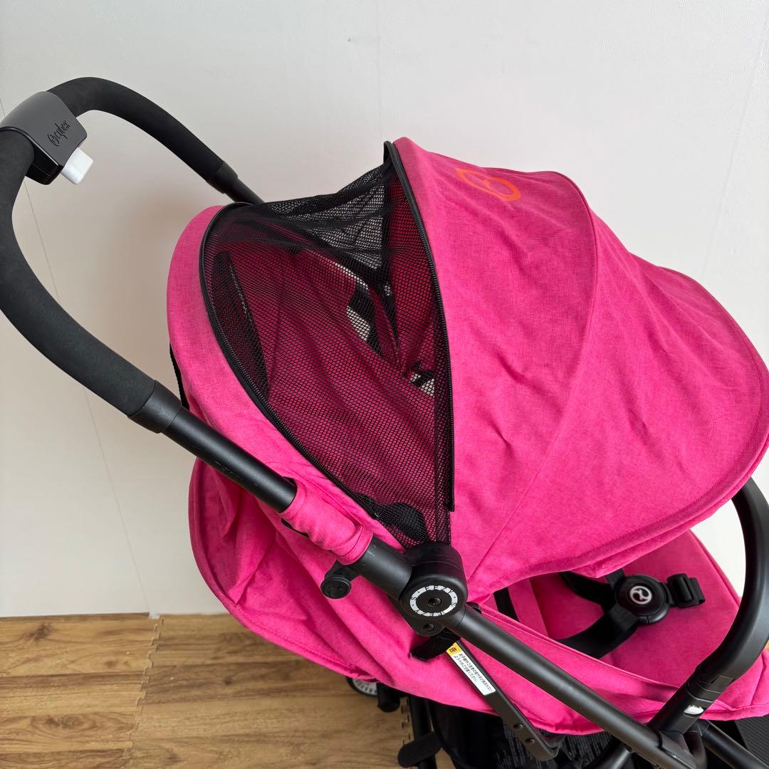 美品　サイベックス　cybex EEZY S パッションピンク ベビーカー