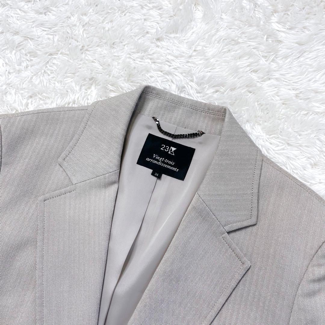 美品✨ 23区 オンワード樫山 パンツ スーツ セットアップ