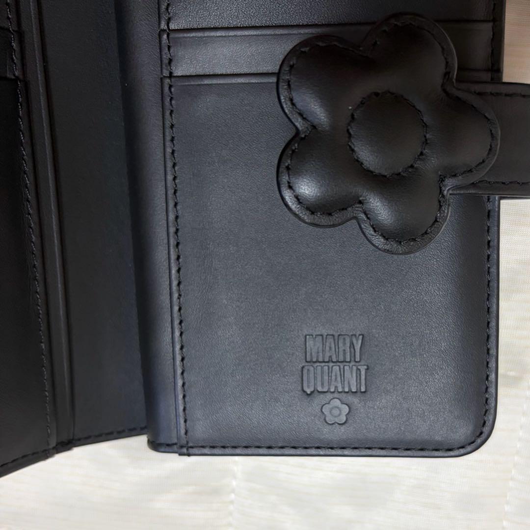 未使用☆マリークワント デイジーパッチスナップ ウォレット