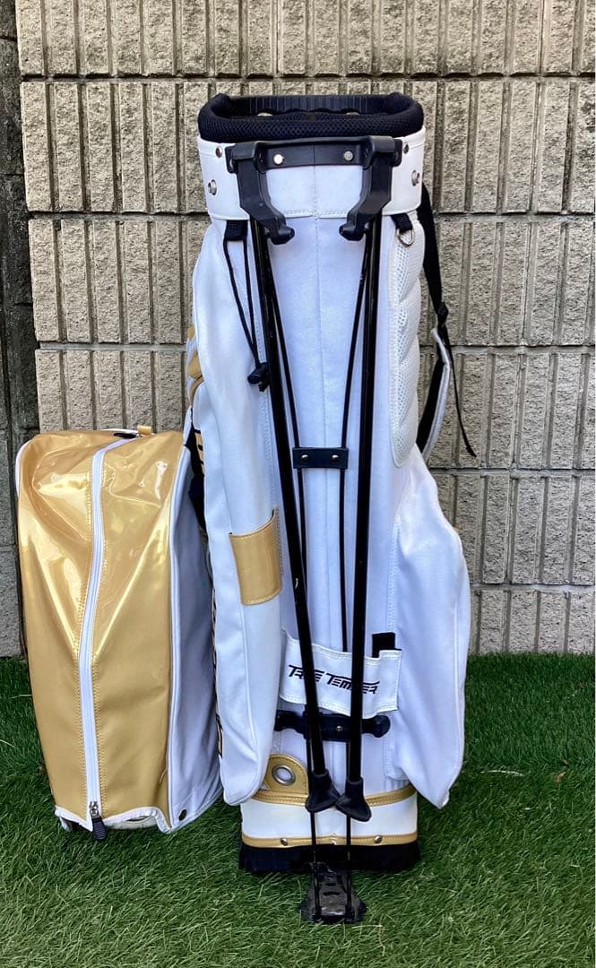 TrueTemperダイナミックゴールドスタンドキャディバッグ