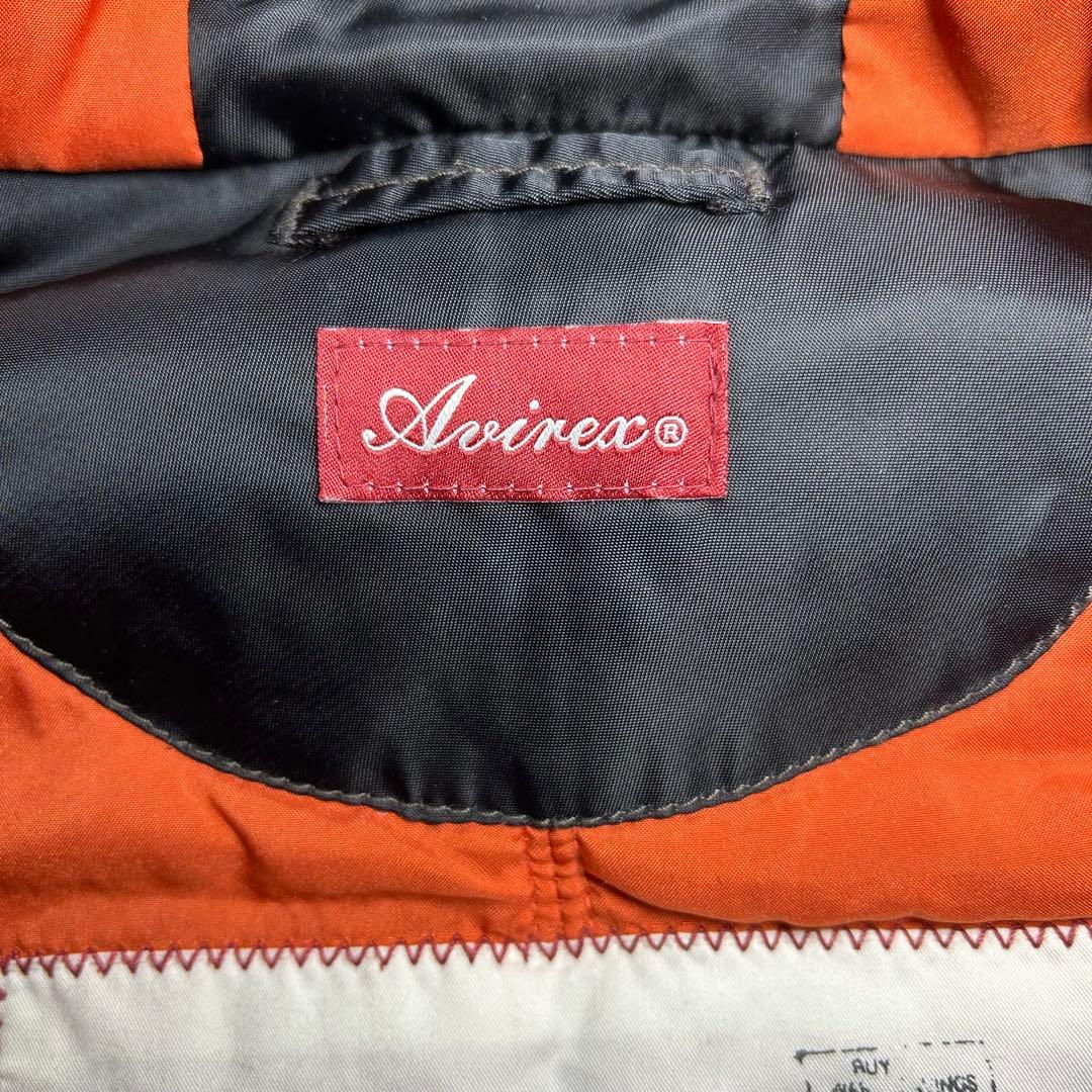 y2k AVIREX N-2B ファー付きジャケット 短丈　フライトジャケット