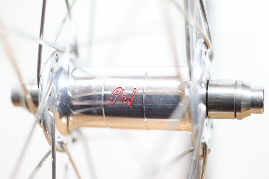 PHILWOOD × H PLUS SON ピスト ホイール セット ブルーラグ