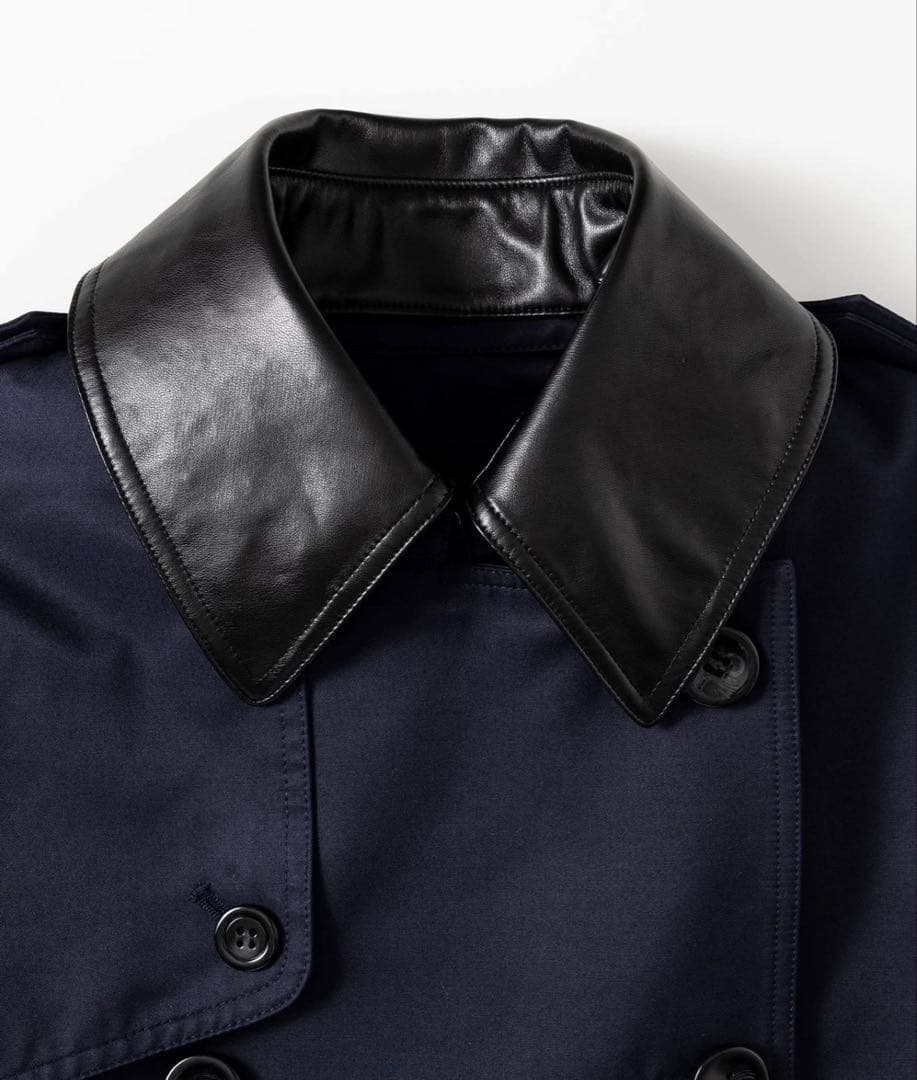 【新品即発送】AJUGA.★2WAYボリュームトレンチコート