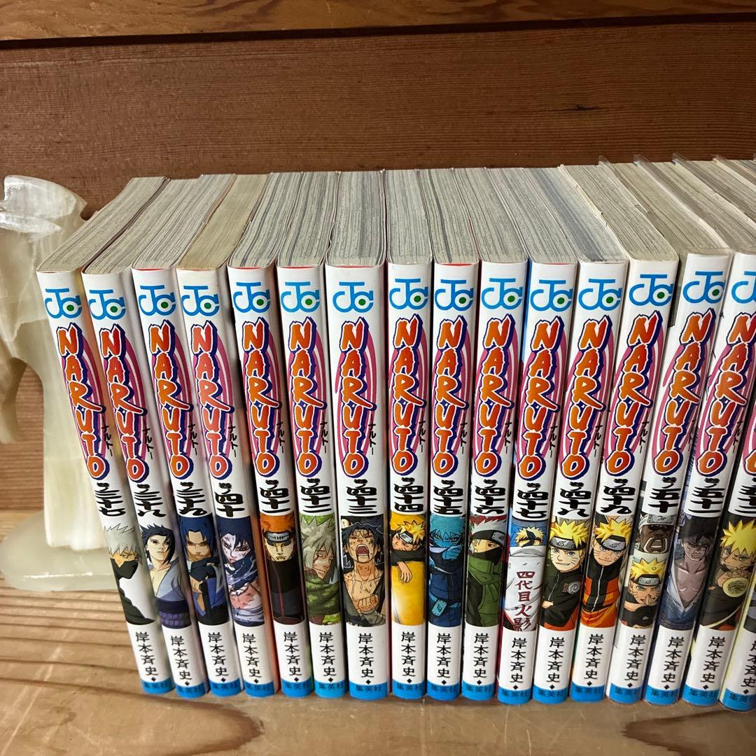 NARUT ナルト　全巻　1-72巻セット　28-72巻は比較的美品！0124