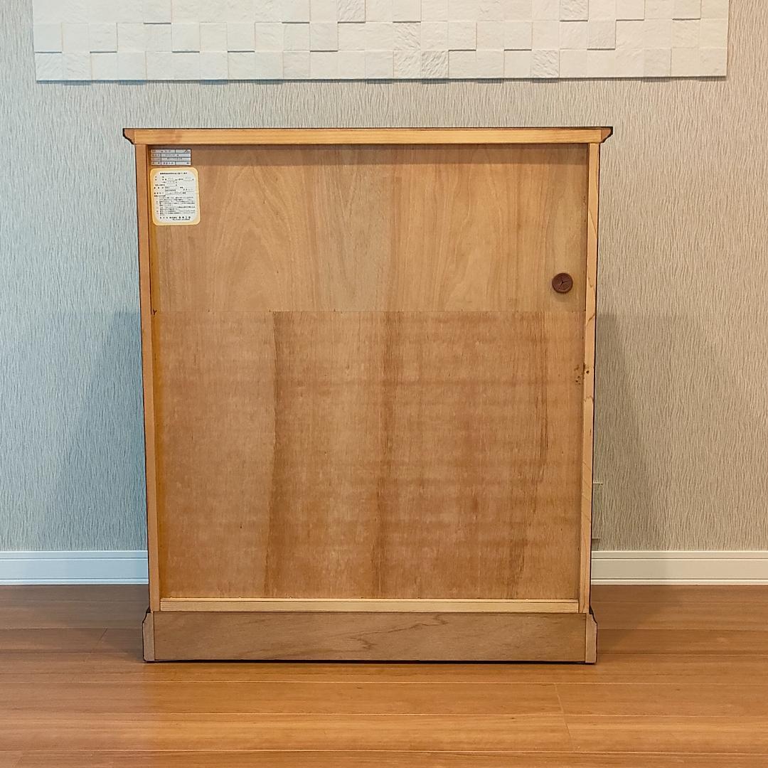 〈美品〉勇峰工芸　ライディングビュロー　デスク　樺材