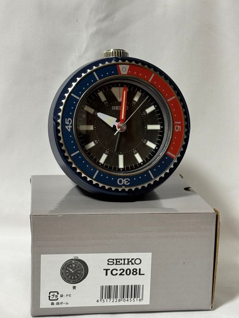 【EXCLUSIVE】SEIKO TC208 アラームクロック
