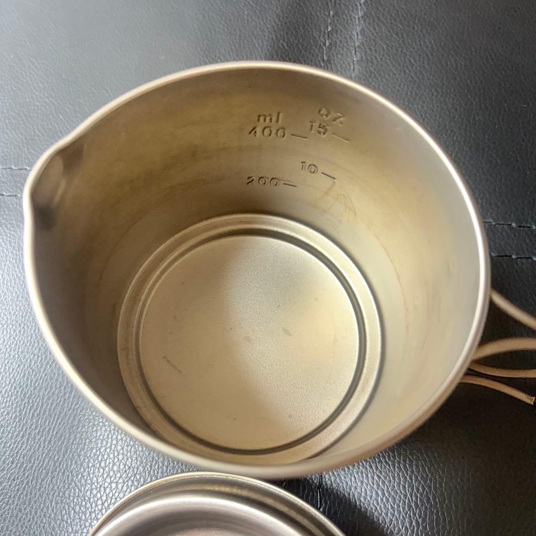 【本日限定価格！】 EVERNEW チタンマグポット500ストーブセット