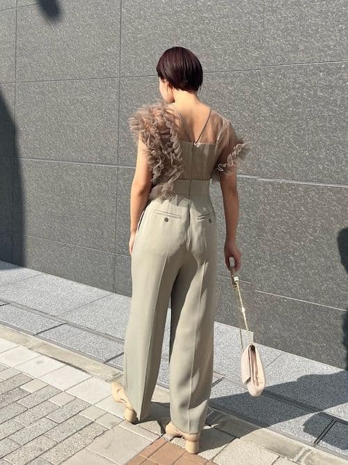 LAGUNAMOON オケージョンドレス LADYチュールドッキングコンビネゾン