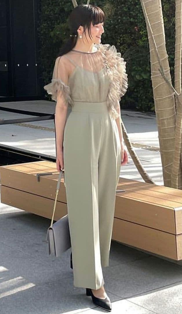 LAGUNAMOON オケージョンドレス LADYチュールドッキングコンビネゾン