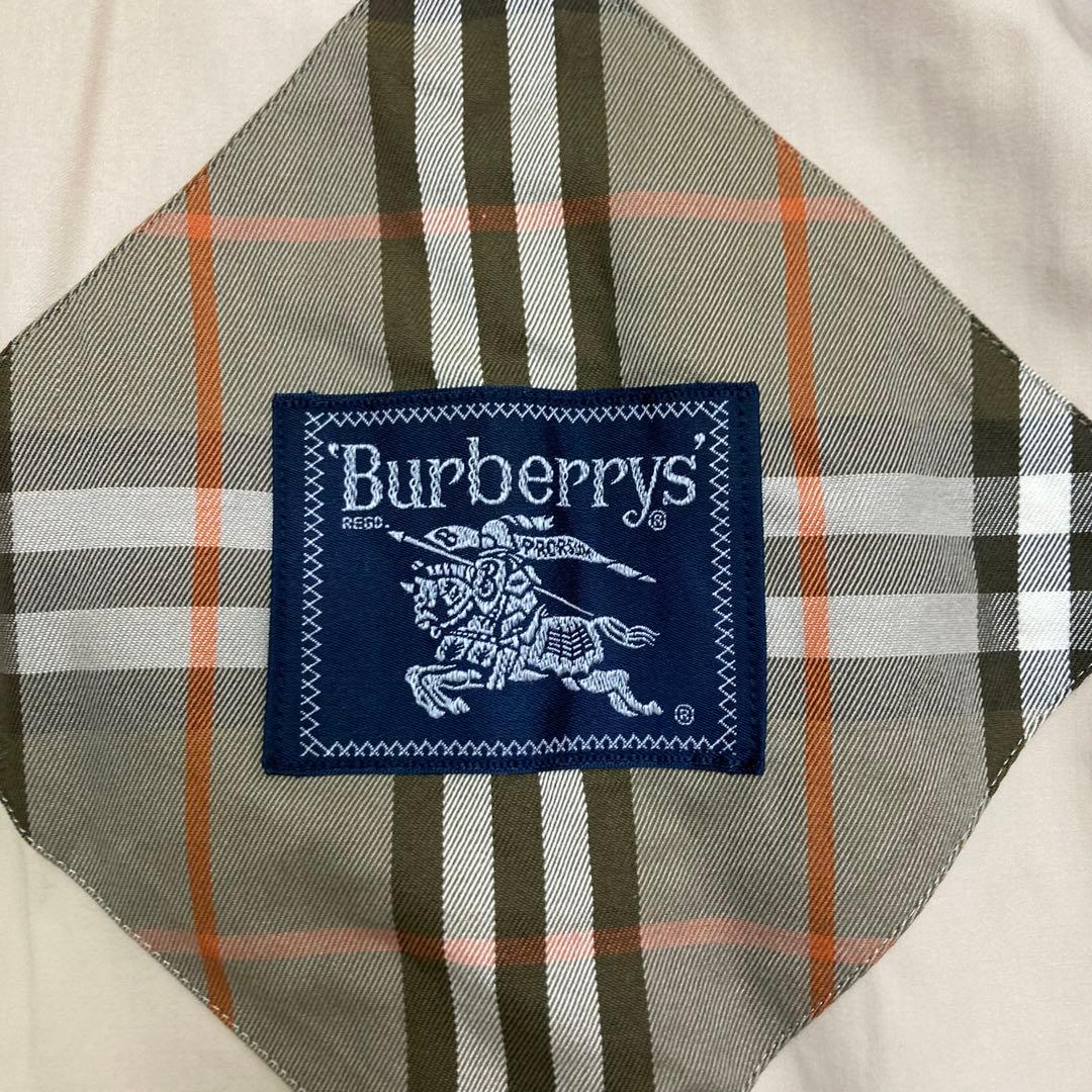 BURBERRY メンズ ステンカラーコート ノバチェック XL相当 ビジネス