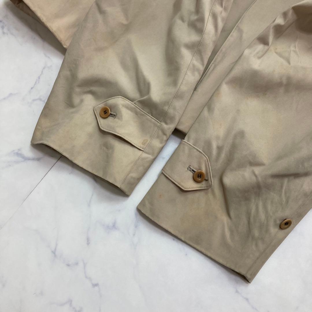 BURBERRY メンズ ステンカラーコート ノバチェック XL相当 ビジネス