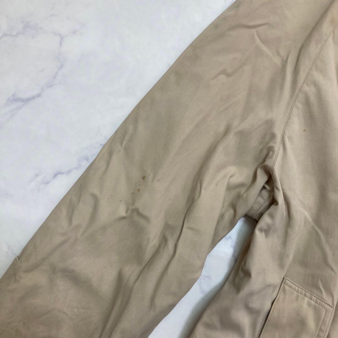 BURBERRY メンズ ステンカラーコート ノバチェック XL相当 ビジネス