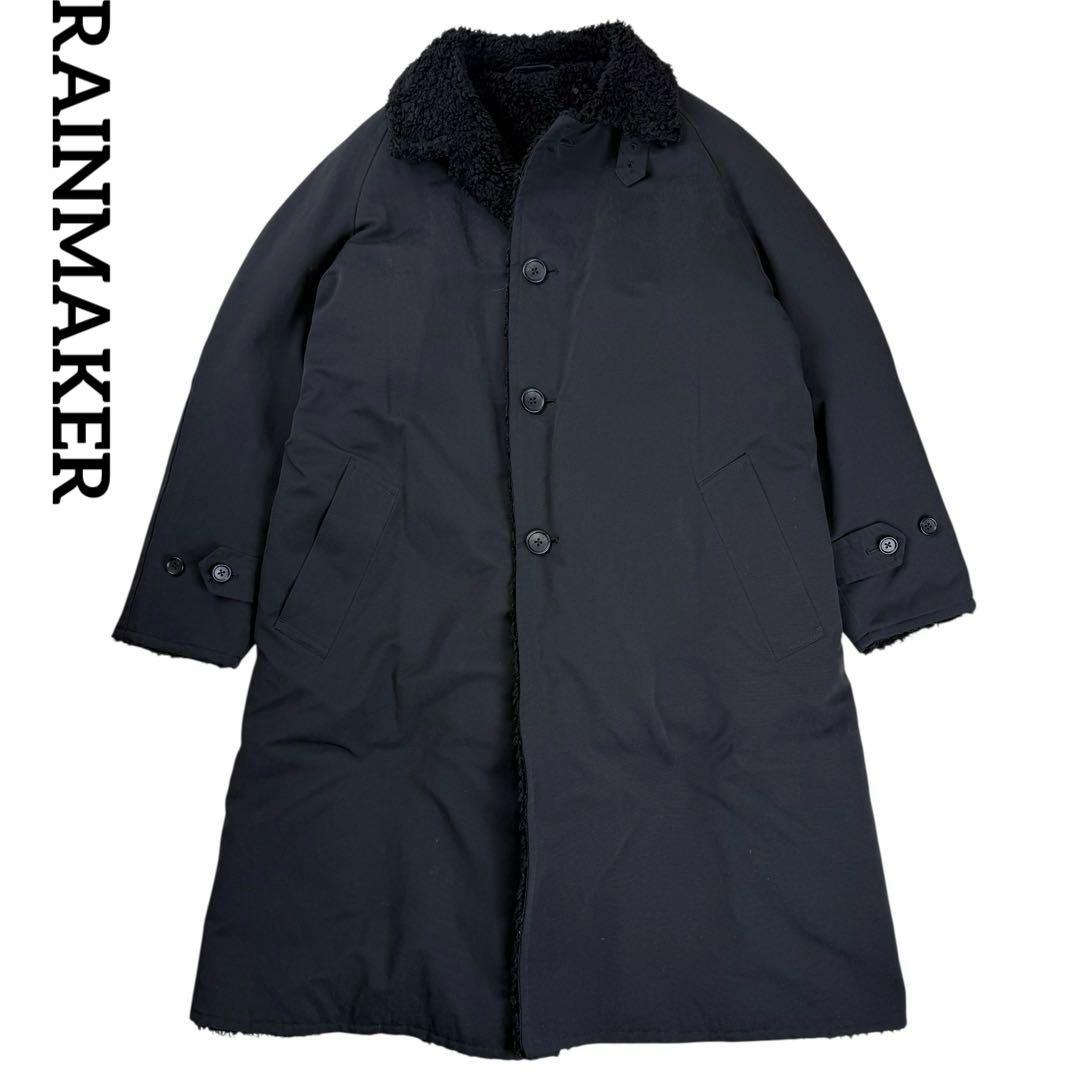 RAINMAKER レインメーカー コットンナイロン 裏ボア ステンカラーコート