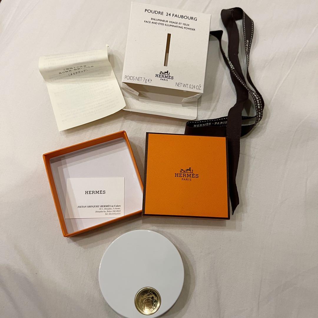 HERMES プードル24フォーブル　02 ローズコールド【新品未使用】