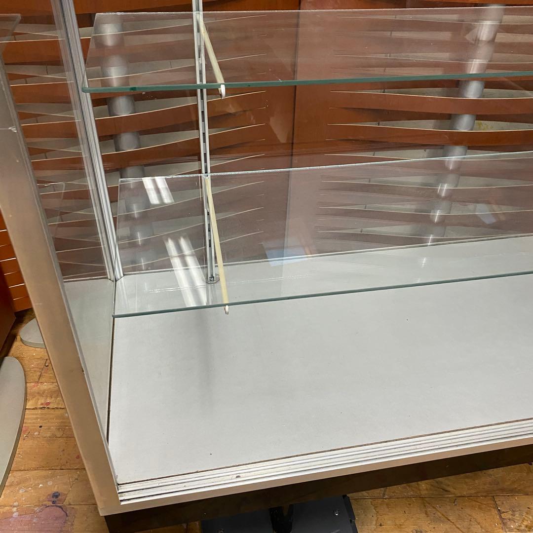 【引取限定】ガラスショーケース コレクションケース NISSIN 店舗什器 良品