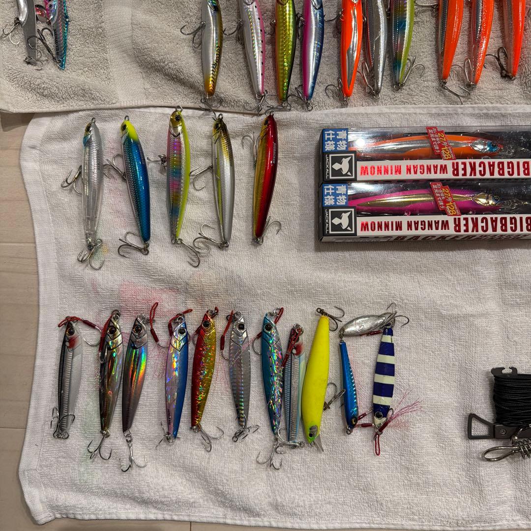 大人気ルアー多数 約75個 引退品ルアー　セットアッパー　ビックバッカー
