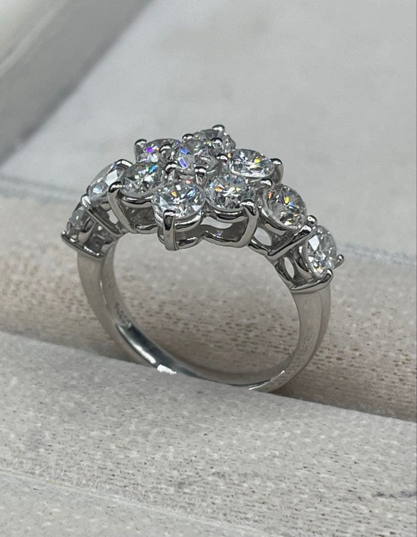 最終交渉可JA94★高級 ダイヤモンド3ct プラチナ リング