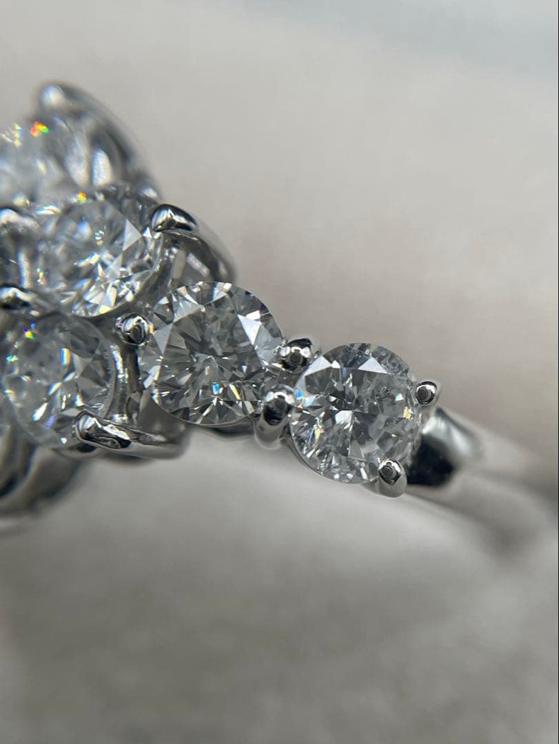 最終交渉可JA94★高級 ダイヤモンド3ct プラチナ リング