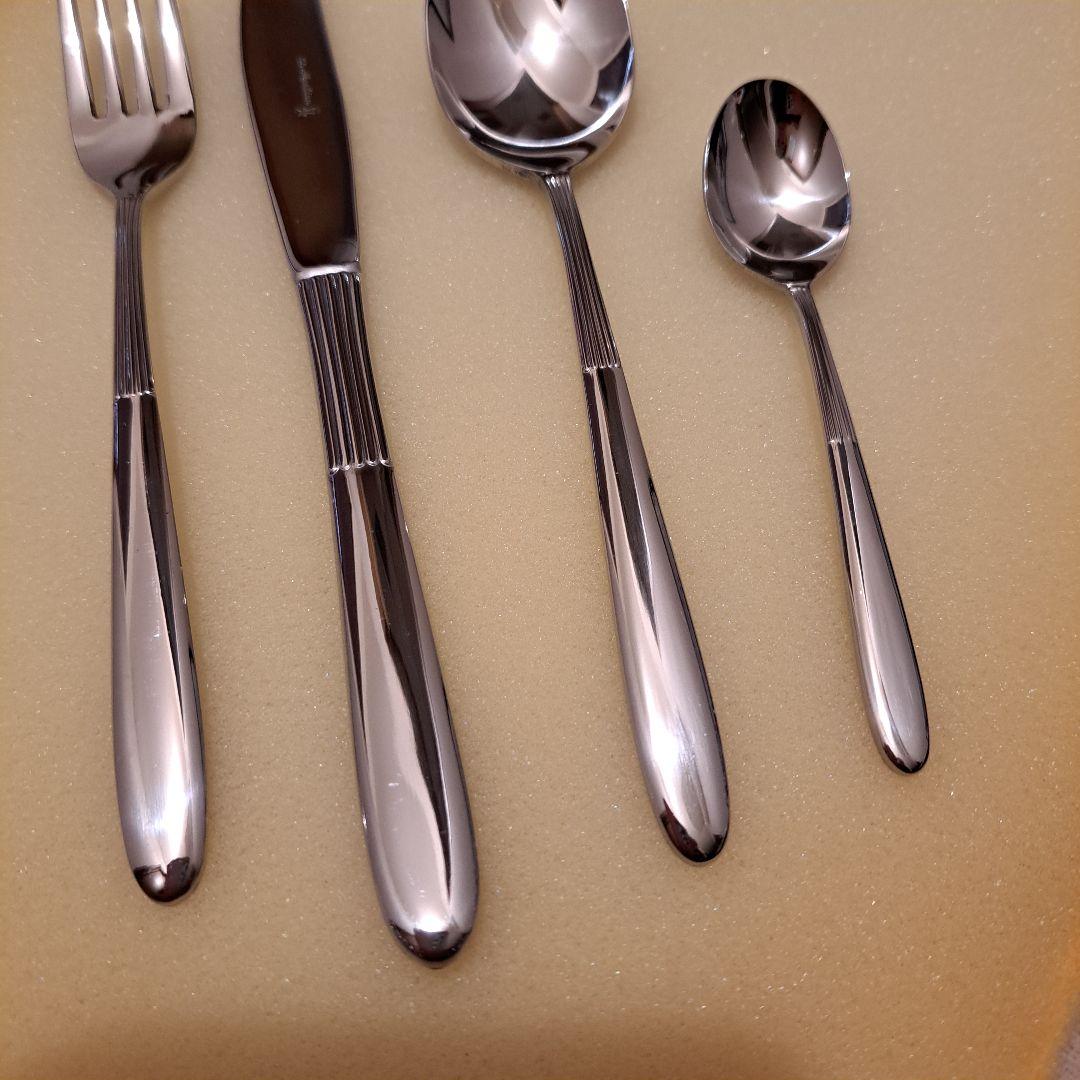 マーシャン 18-10 ステンレス カトラリー 47本セット