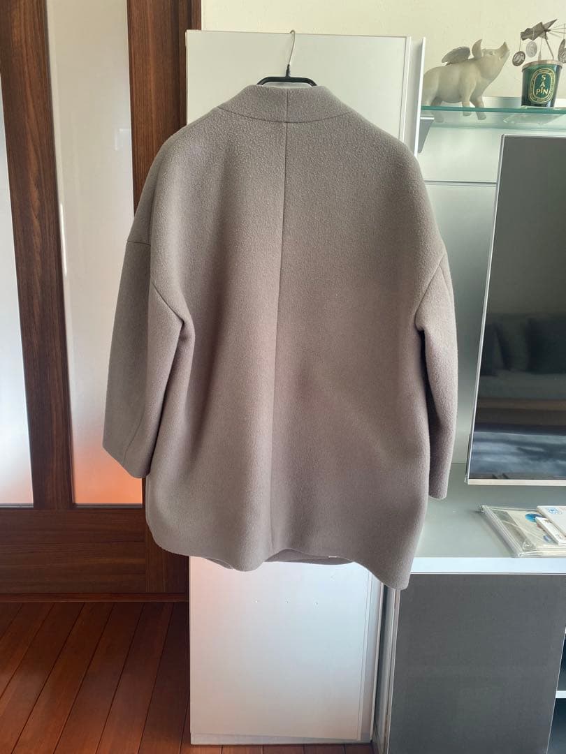Whim Gazette グレー ハーフコート