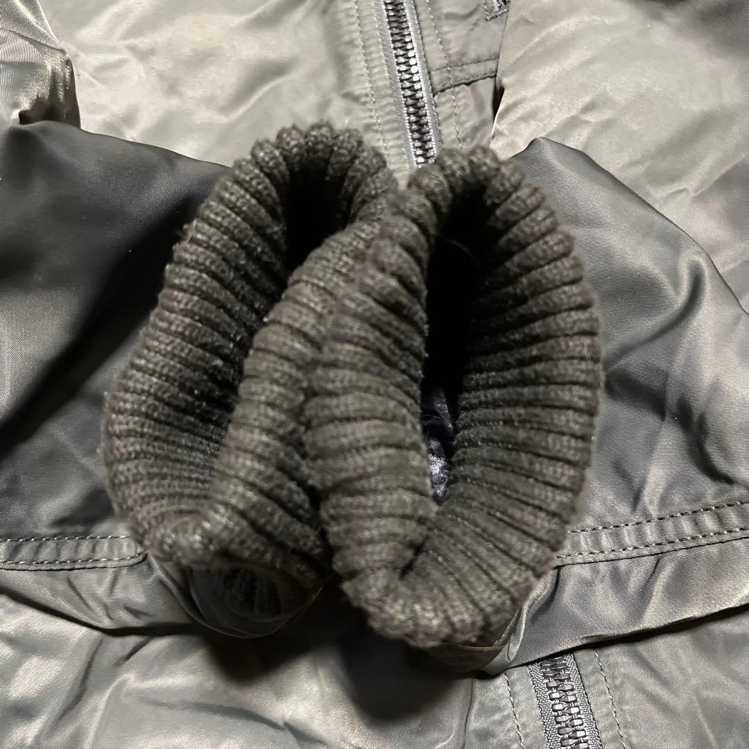 ALPHA INDUSTRIES フード付　ジャケット　ma-1 L