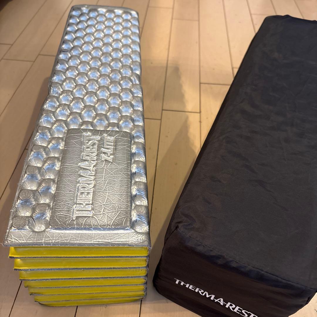 サーマレスト　Zライトソル　レモン　収納袋付 2個セット