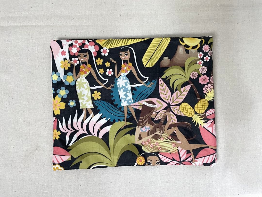 ハワイ限定　レスポートサック　 ボストン　ワヒネフラ柄 旅行用バッグ　ポーチ