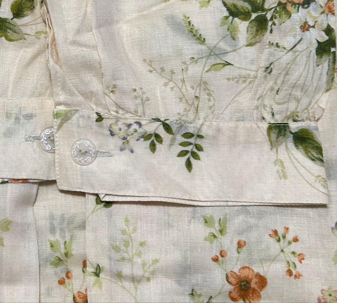 IKUKO 花柄長袖パジャマ